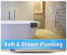 bath and shower plumbing- tub